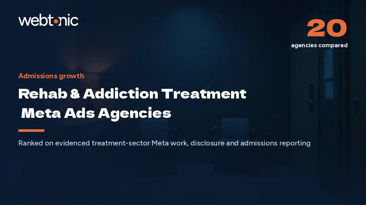 No Certification, No Ads: 20 Rehab Meta Agencies for 2026 — Web Tonic blog thumbnail
