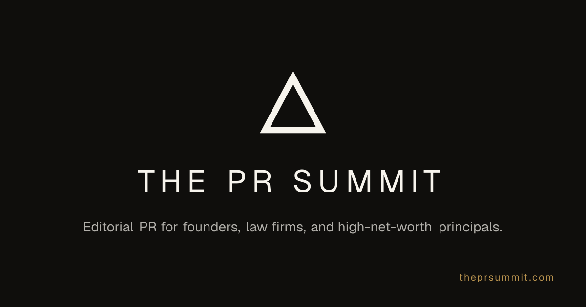 The PR Summit Logo