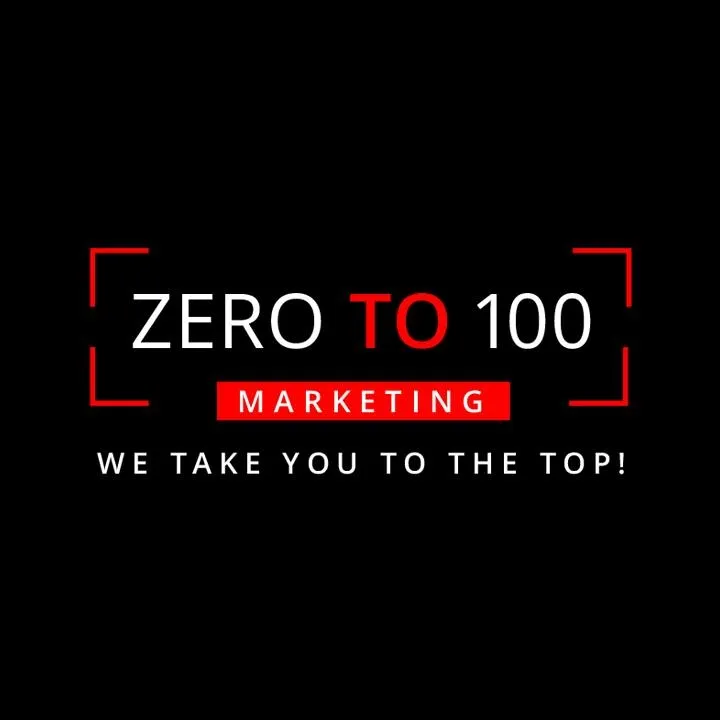 Zero to 100 Marketing Logo