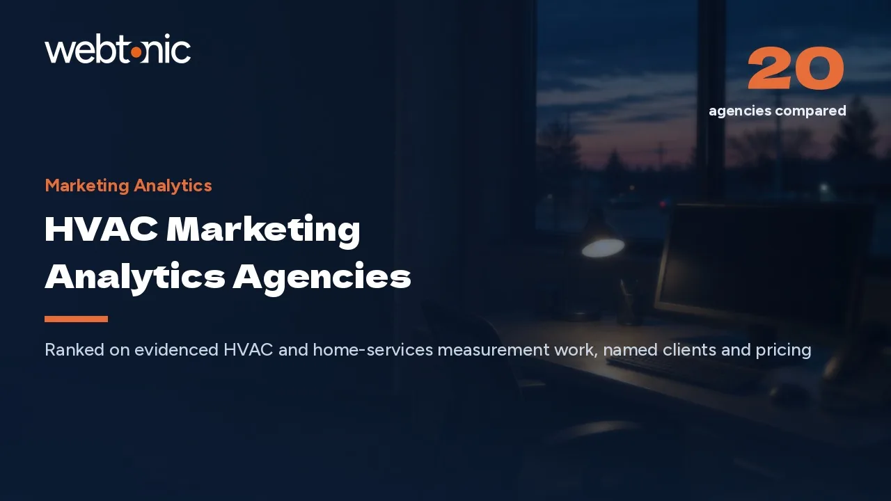 $2.1M Sat Unsold: 20 HVAC Analytics Agencies (2026) — Web Tonic blog thumbnail