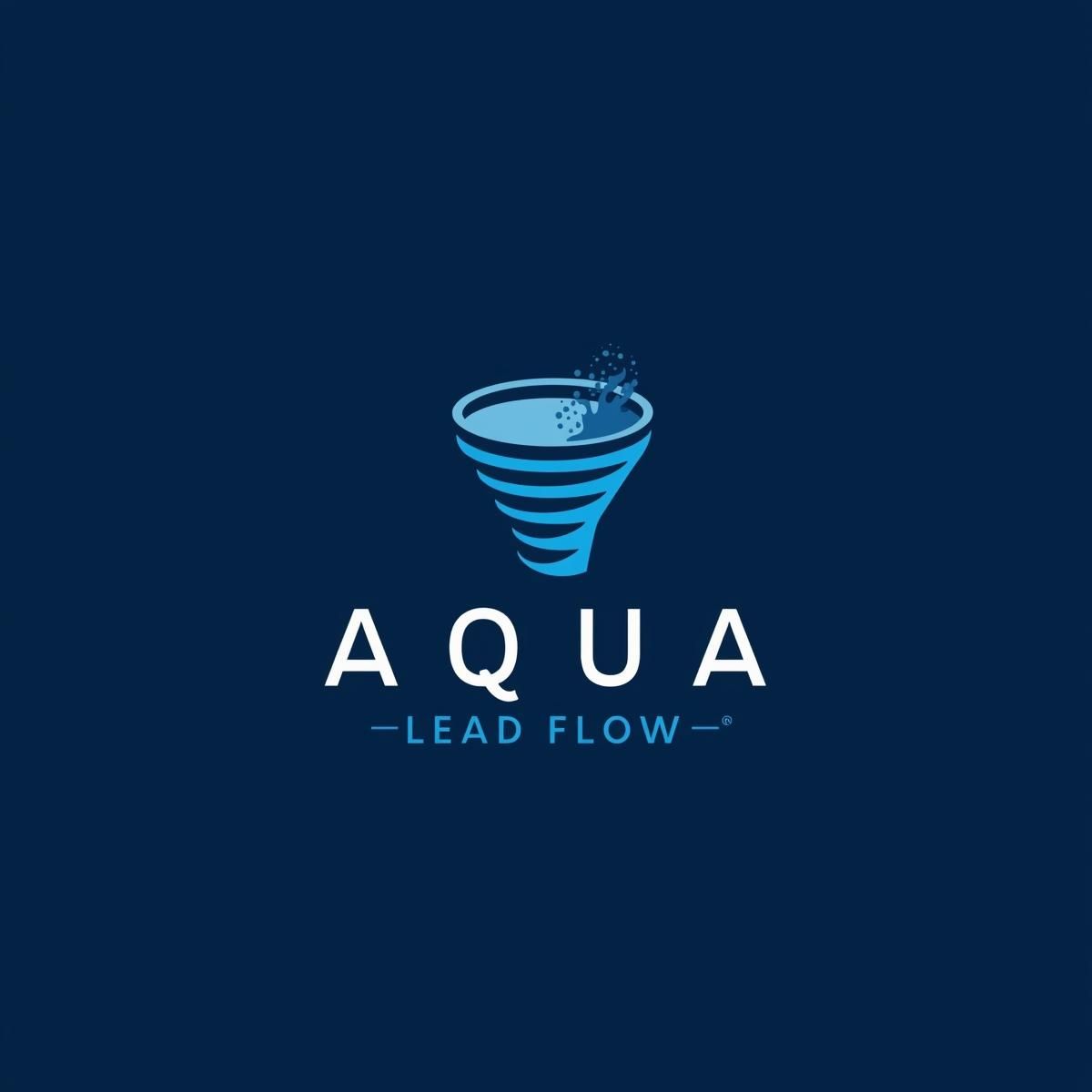 Aqua Lead Flow Logo