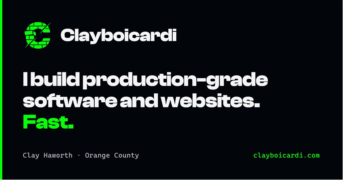 Clayboicardi Studio Logo
