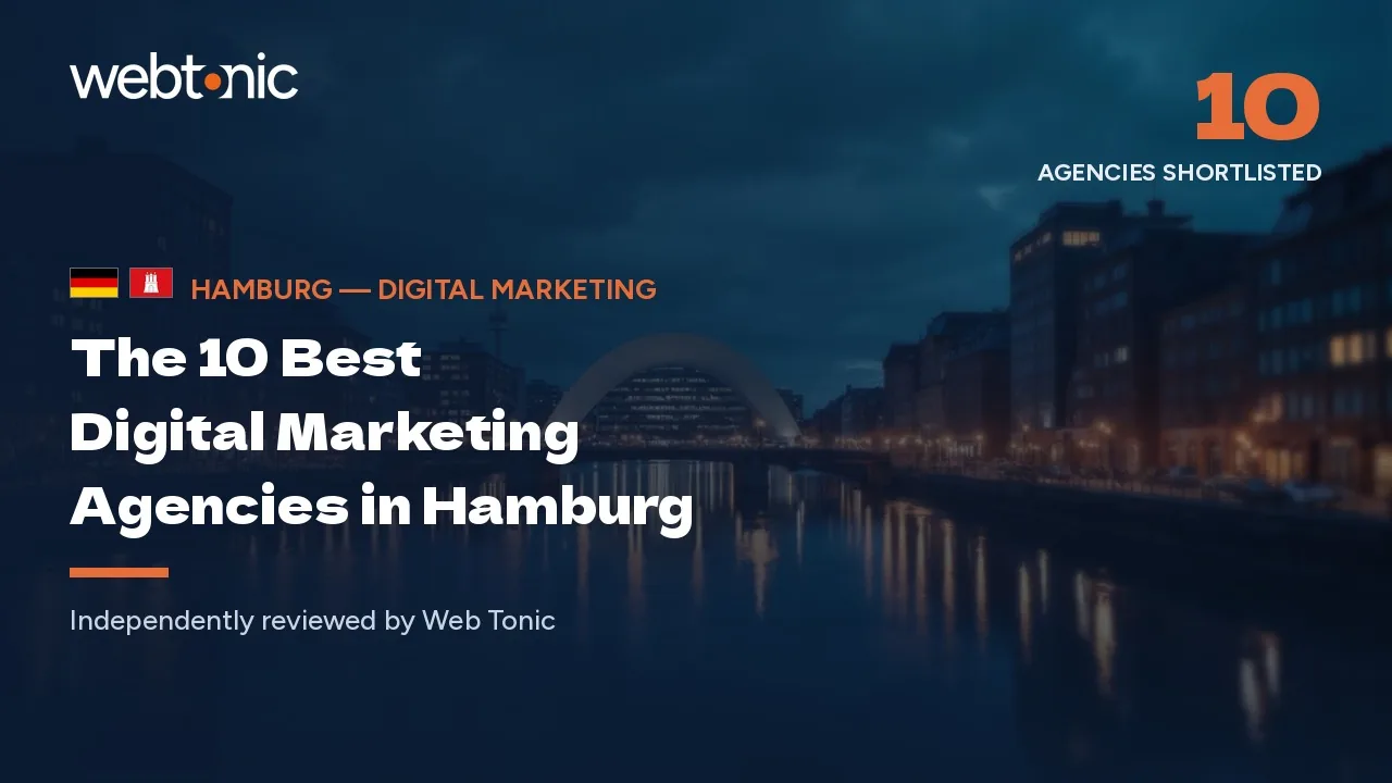 The 10 best digital marketing agencies in Hamburg — Web Tonic blog thumbnail