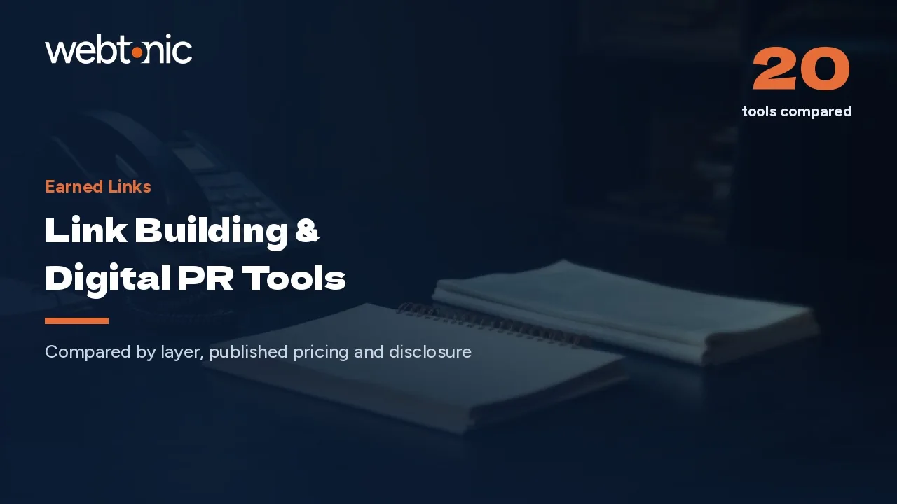 85.8% Still Bet on Backlinks: 20 Link Building Tools (2026) — Web Tonic blog thumbnail
