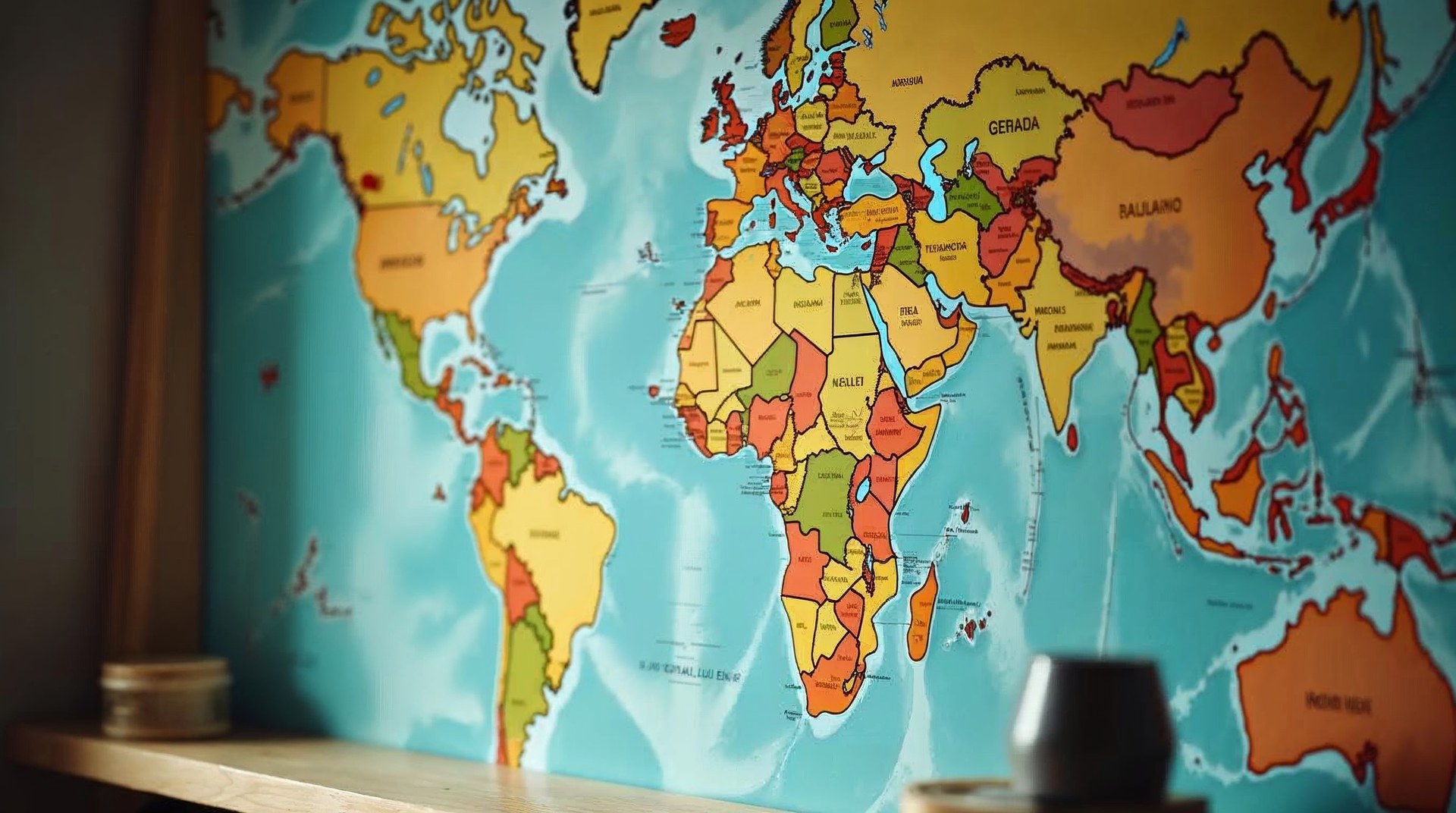 Geographic holdout test design on the wall