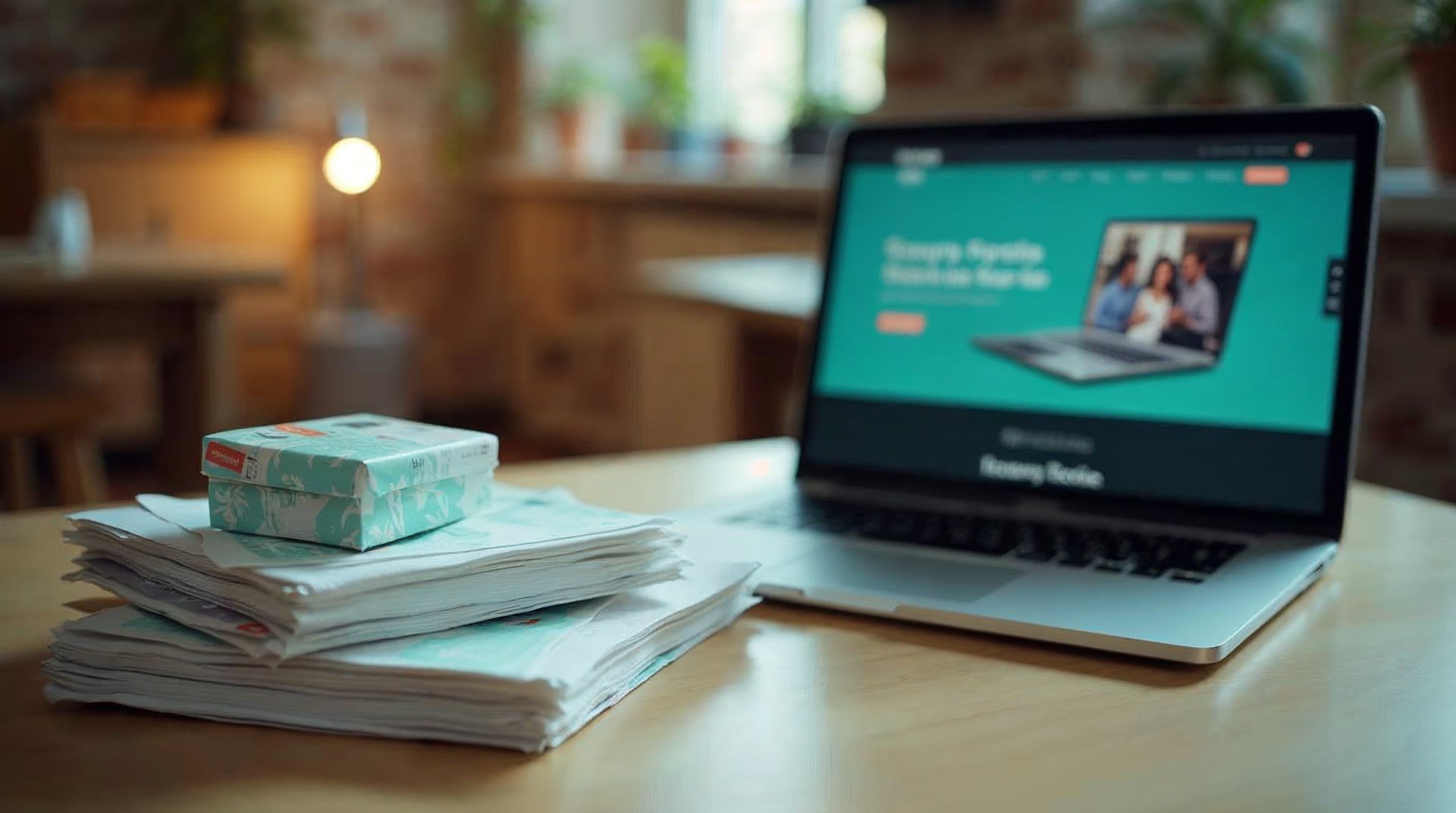 Rollout across packaging, print and website