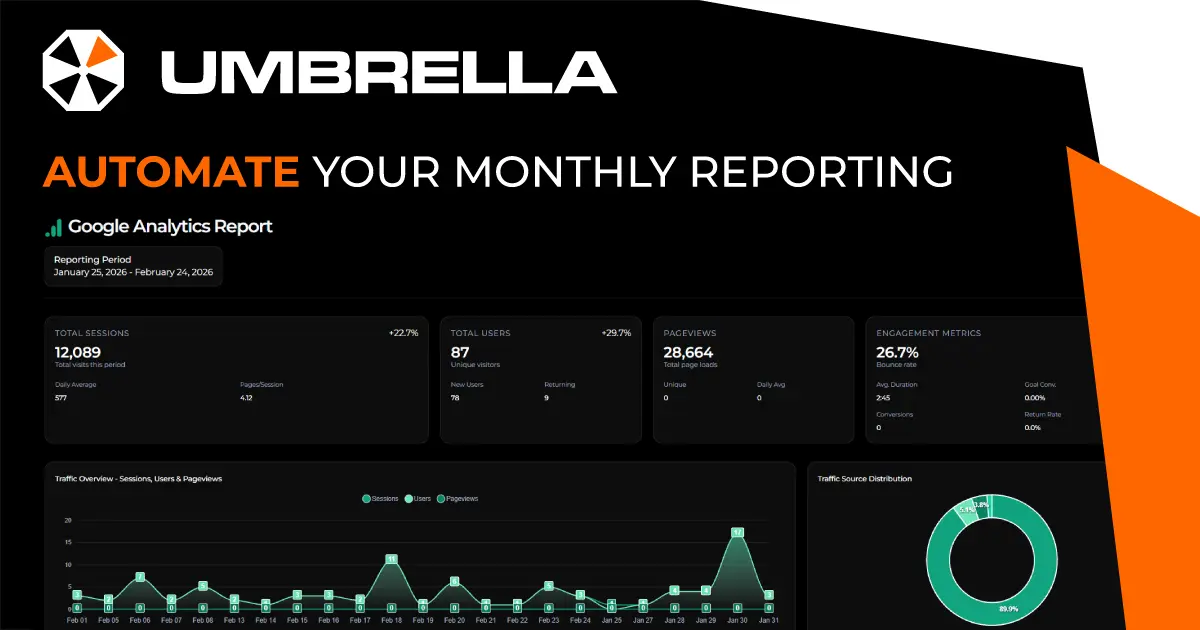 Umbrella Reporting Logo