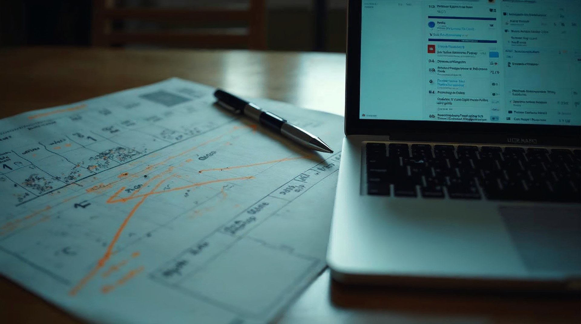 Creative scorecard beside a grid of ad variants