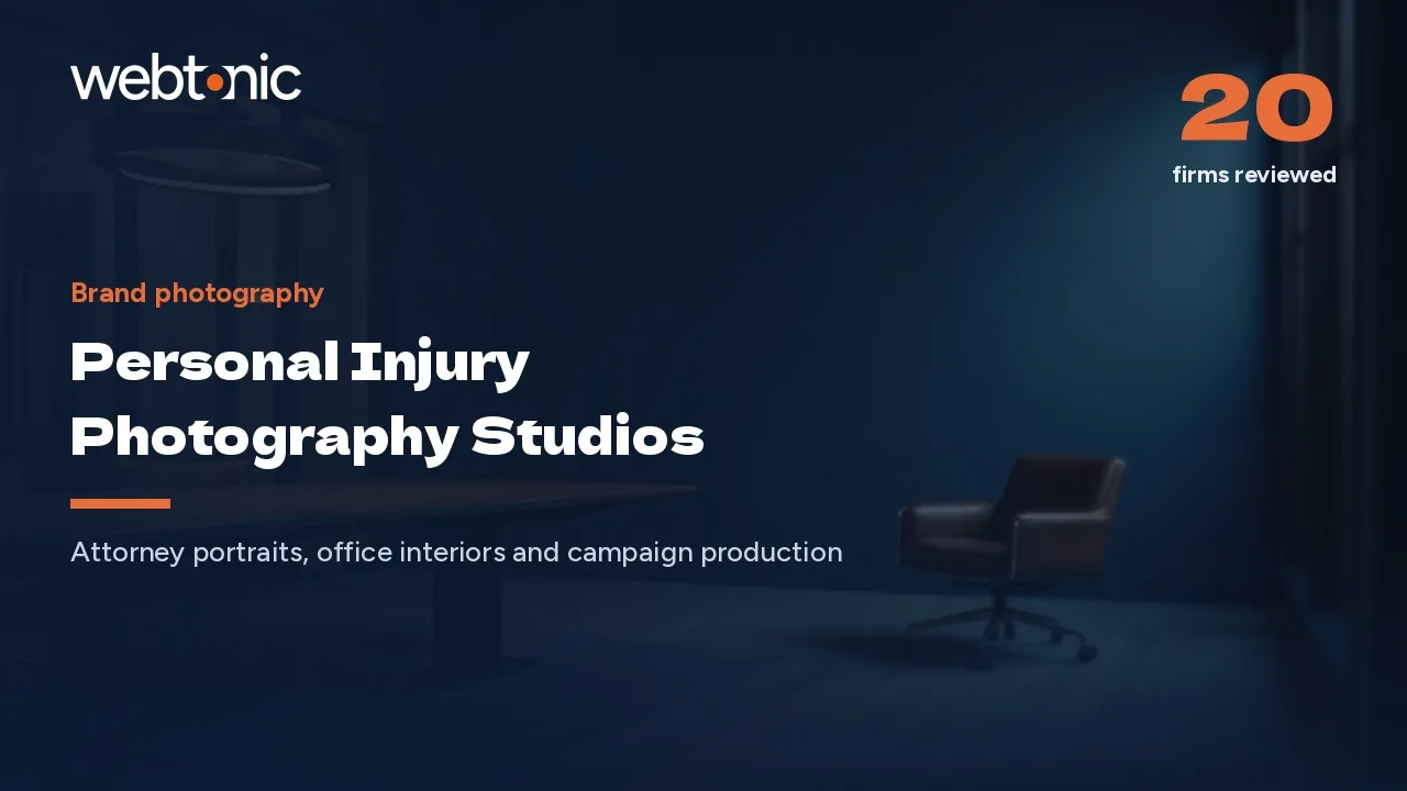 The Bio Page Problem: 20 Personal Injury Photography Studios Reviewed for 2026 — Web Tonic blog thumbnail