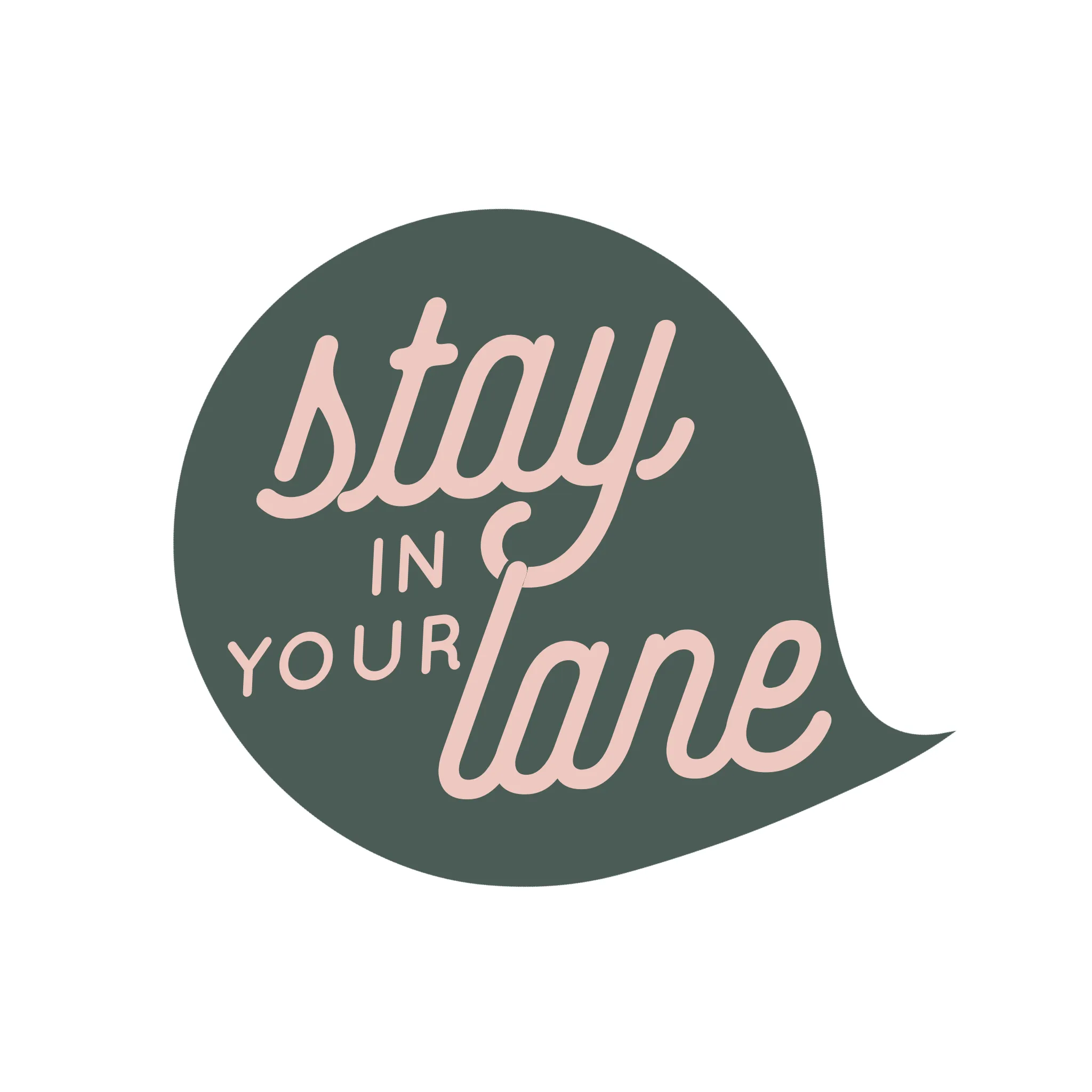 Stay In Your Lane Co Logo