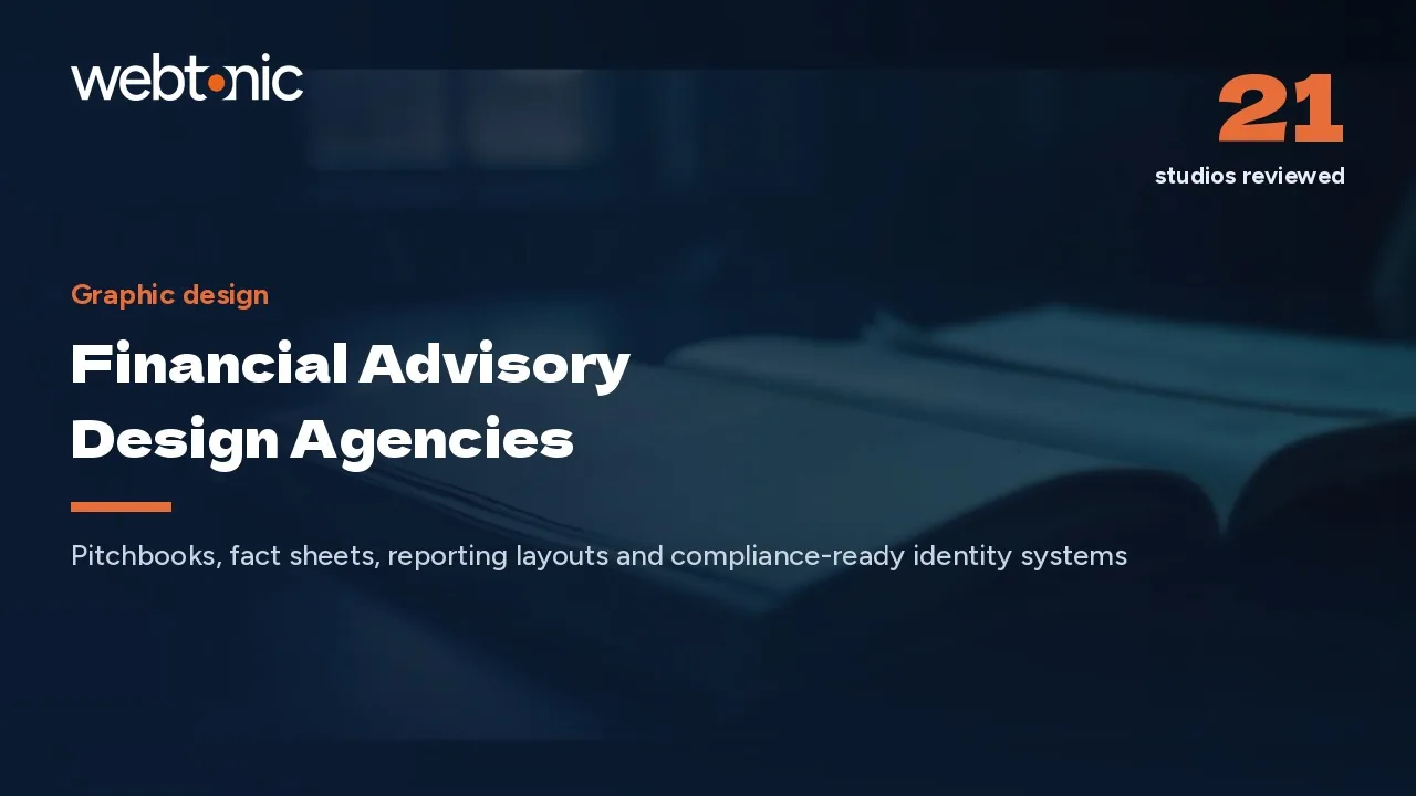 Only One in Five Advisors Has a Plan: 21 Financial Design Agencies Reviewed in 2026 — Web Tonic blog thumbnail