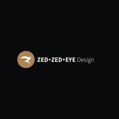 Zed+Zed+Eye Design Logo