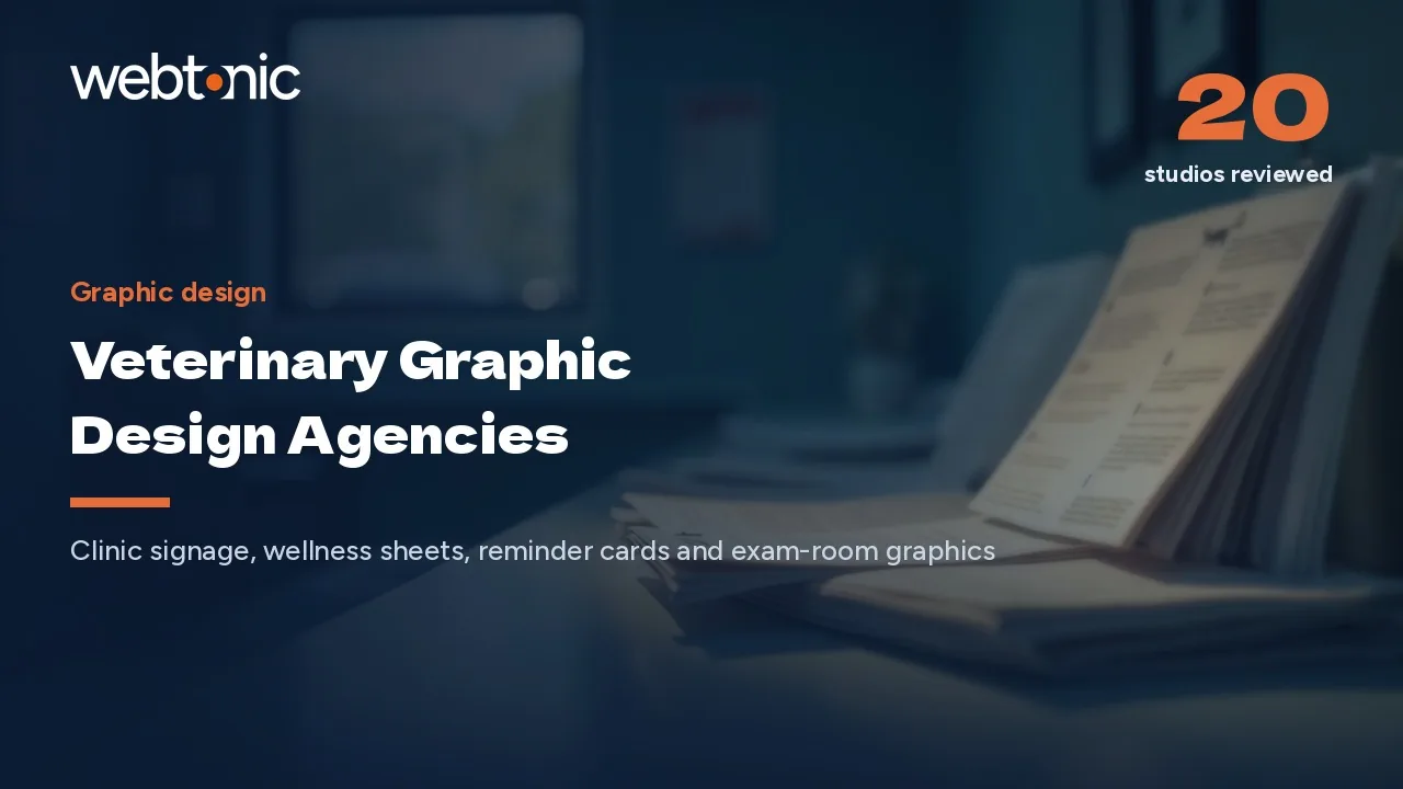The Reminder Card Outlives the Logo: 20 Veterinary Graphic Design Agencies for 2026 — Web Tonic blog thumbnail