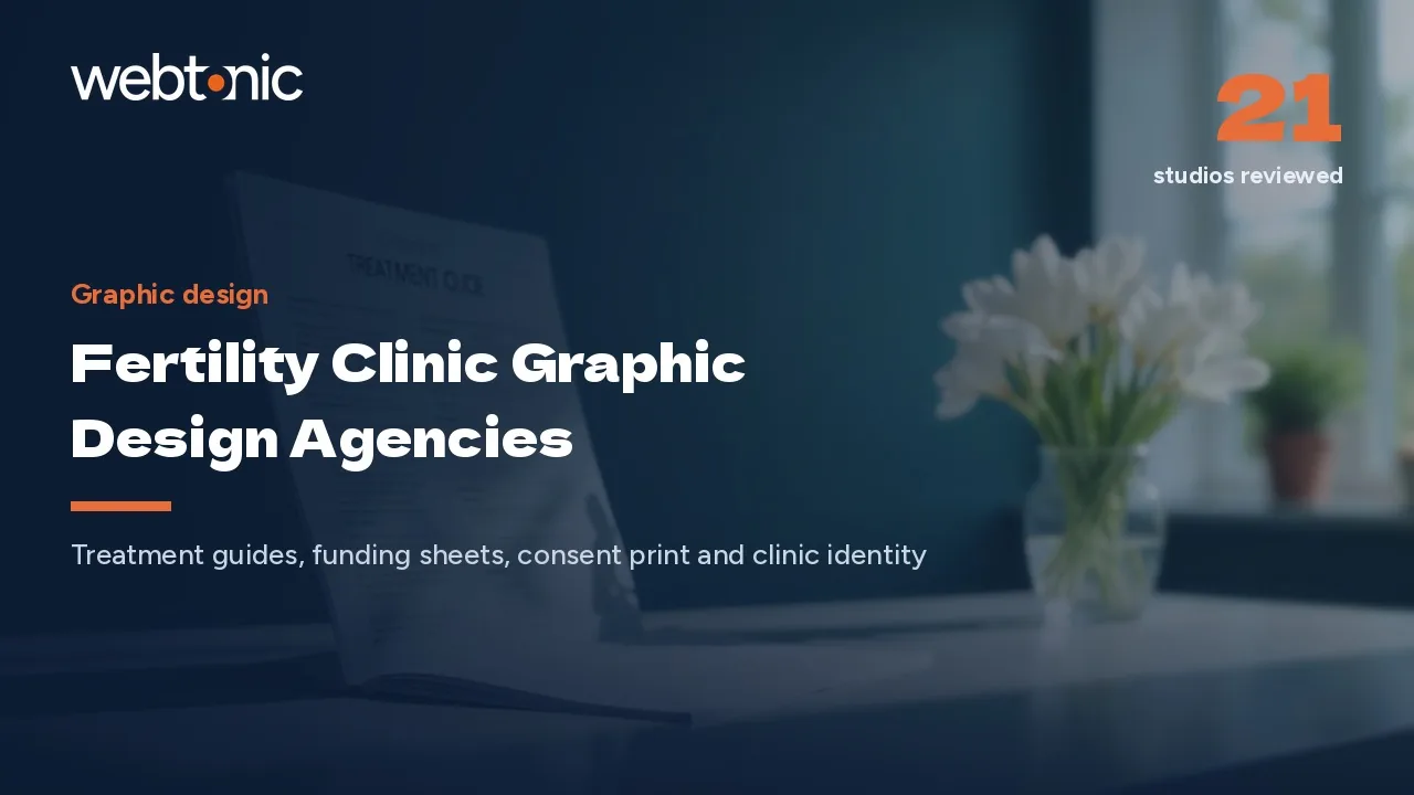 Point-of-Care Print Grew 171 Percent: 21 Fertility Graphic Design Studios for 2026 — Web Tonic blog thumbnail