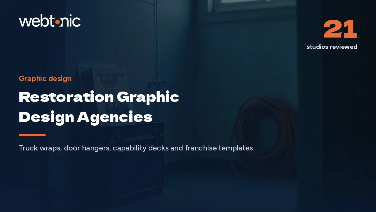 Direct Mail Still Answers at 4.4 Percent: 21 Restoration Graphic Design Studios (2026) — Web Tonic blog thumbnail
