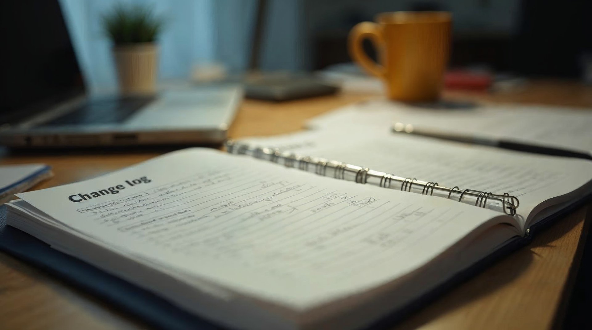 Change log kept for every publish