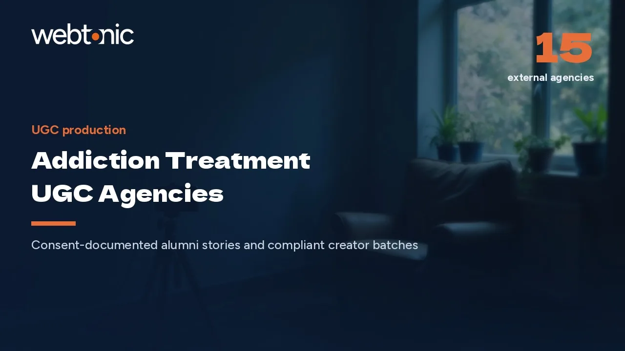 Consent Before the Camera: Rehab UGC Agencies for 2026 — Web Tonic blog thumbnail