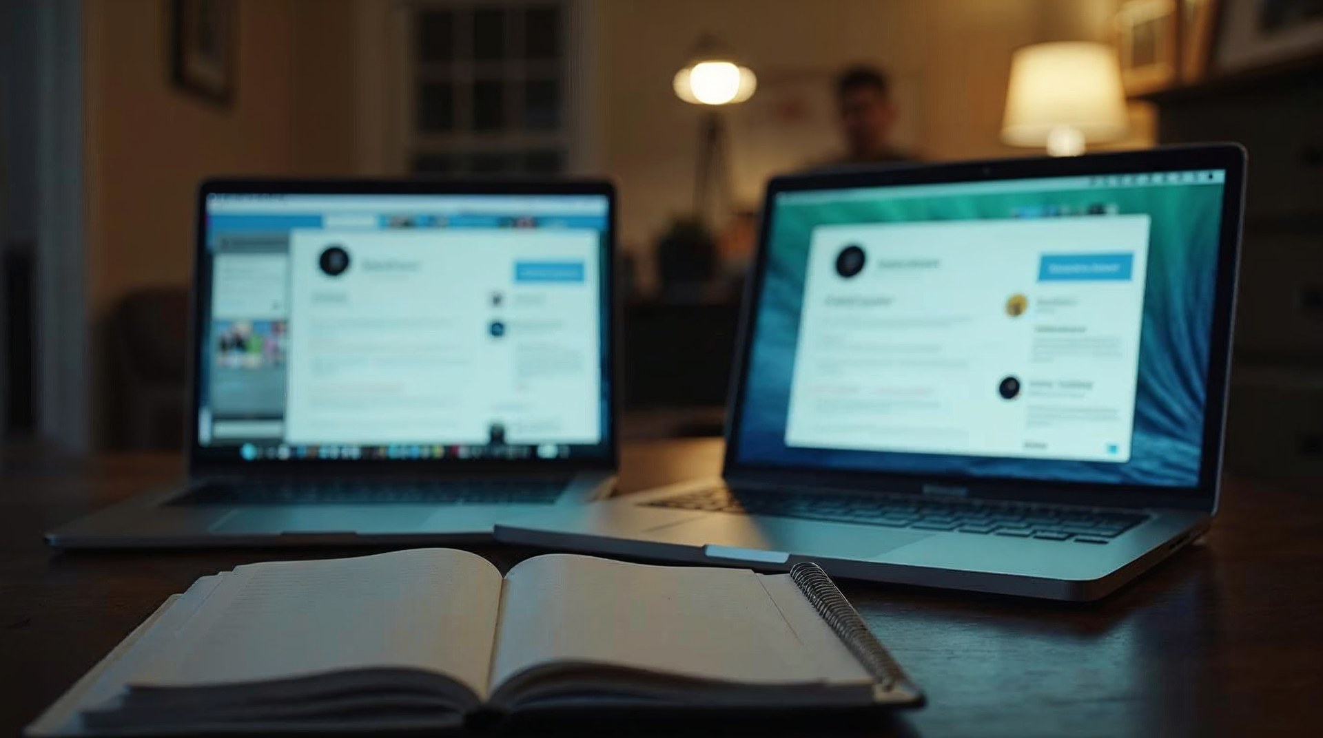 Influencer shortlists reviewed side by side