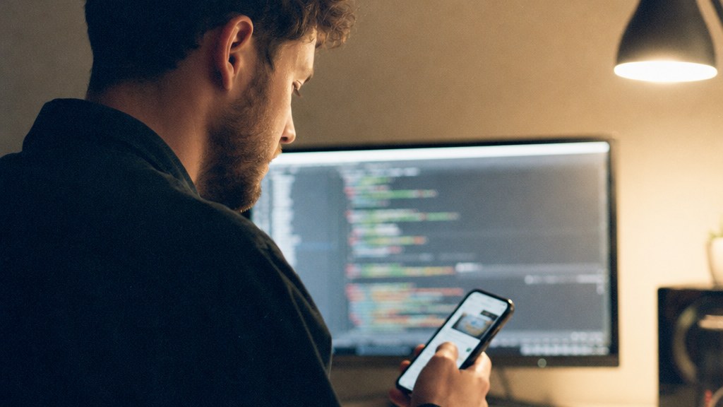Page checked on a phone before launch