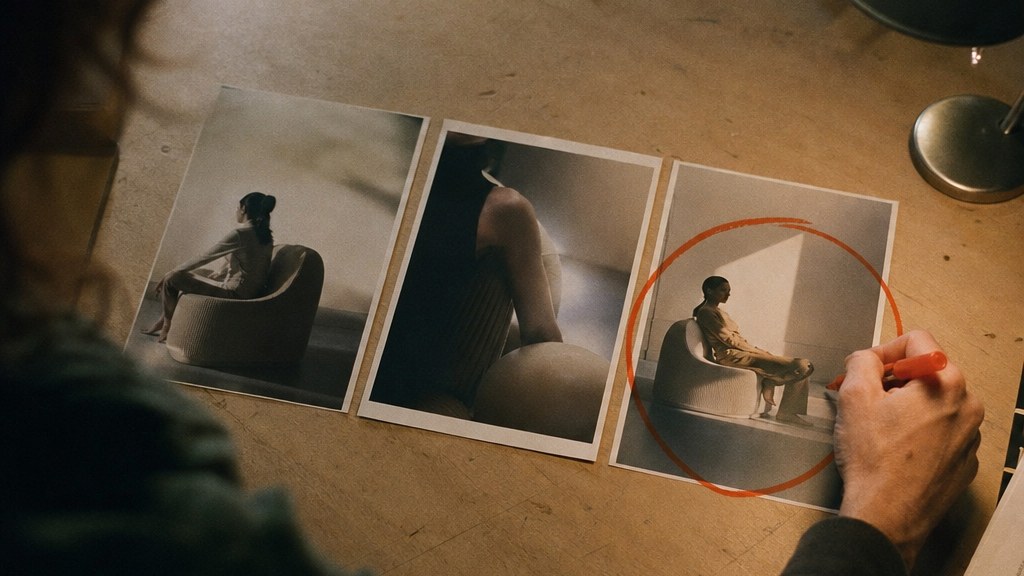 Ad variants compared in the feed