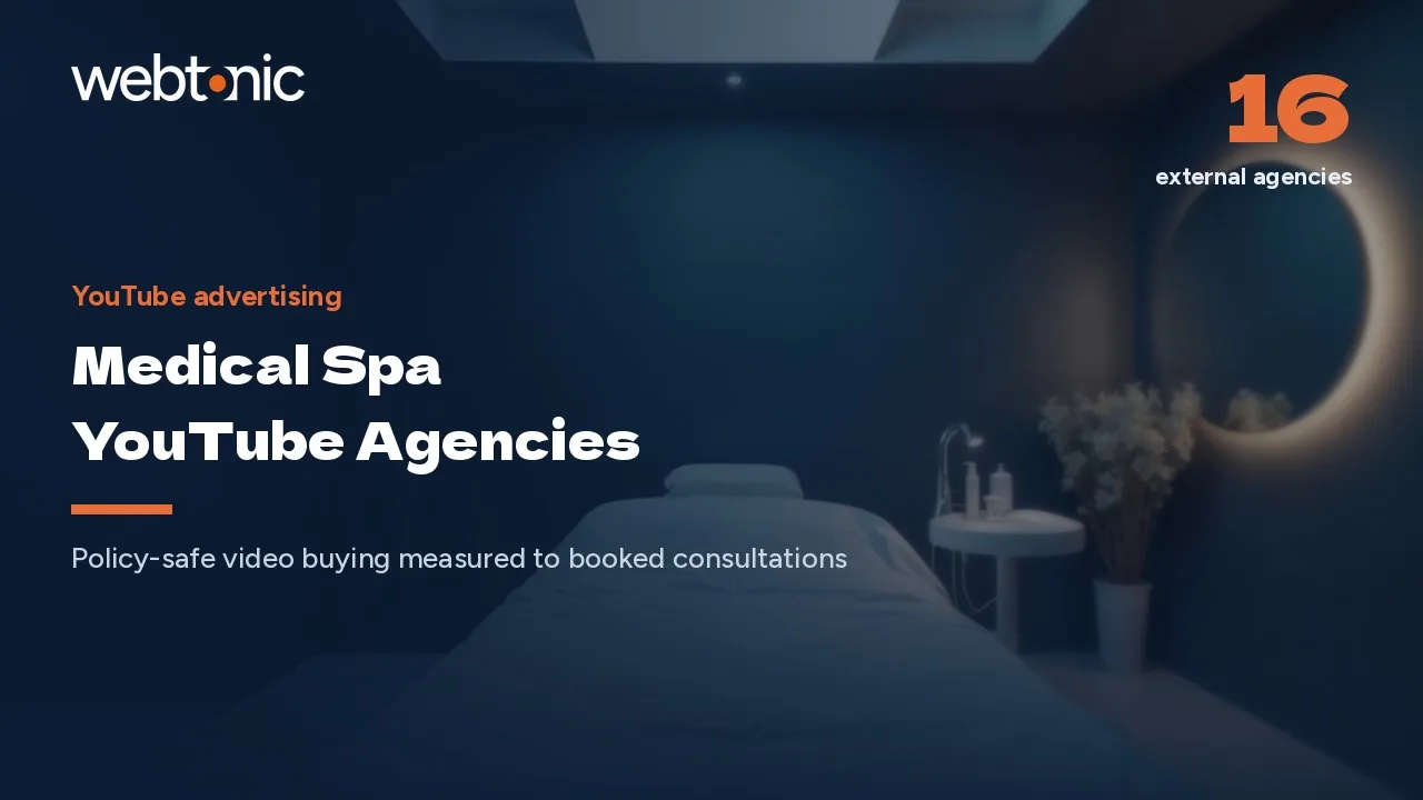 Shorts Beat In-Stream Two to One: Medical Spa YouTube Ad Agencies in 2026 — Web Tonic blog thumbnail