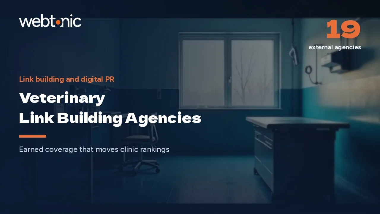 19 Veterinary Link Building and Digital PR Agencies for 2026 — Web Tonic blog thumbnail