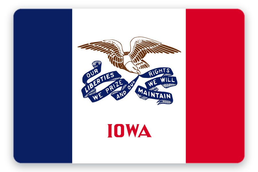 Flag of Iowa