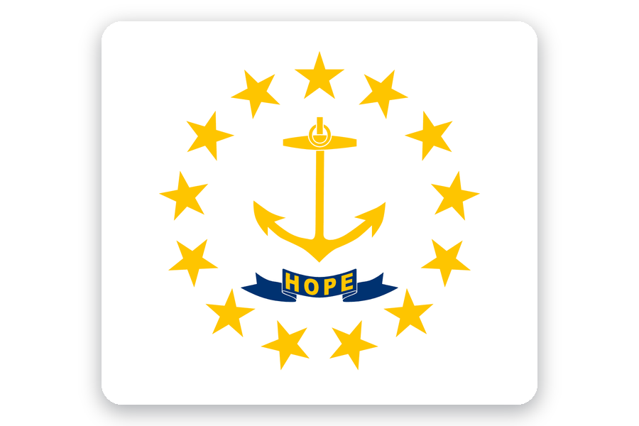 Flag of Rhode Island