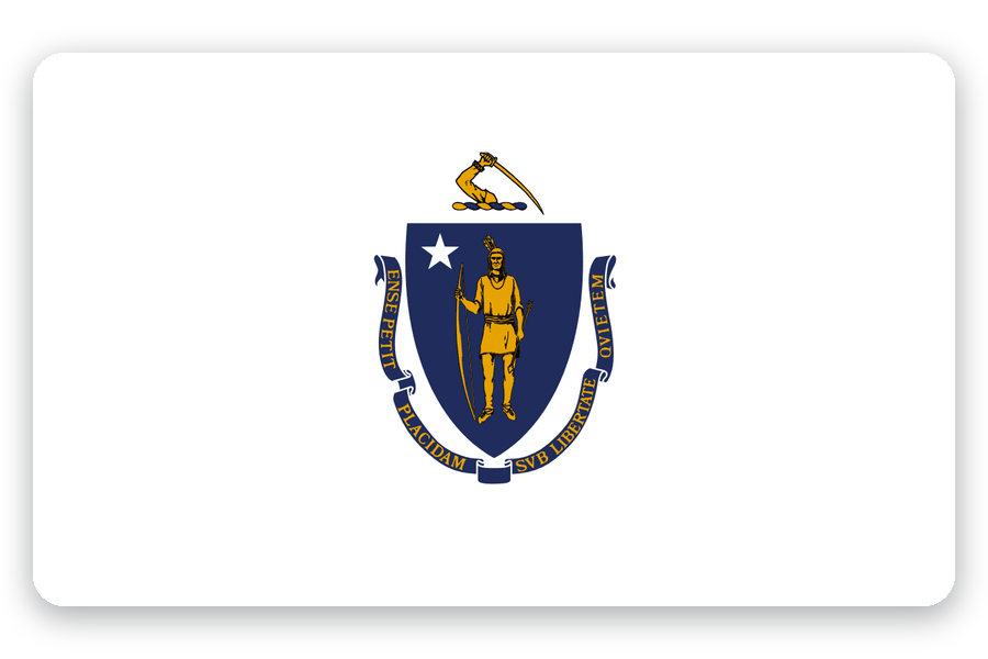 Flag of Massachusetts