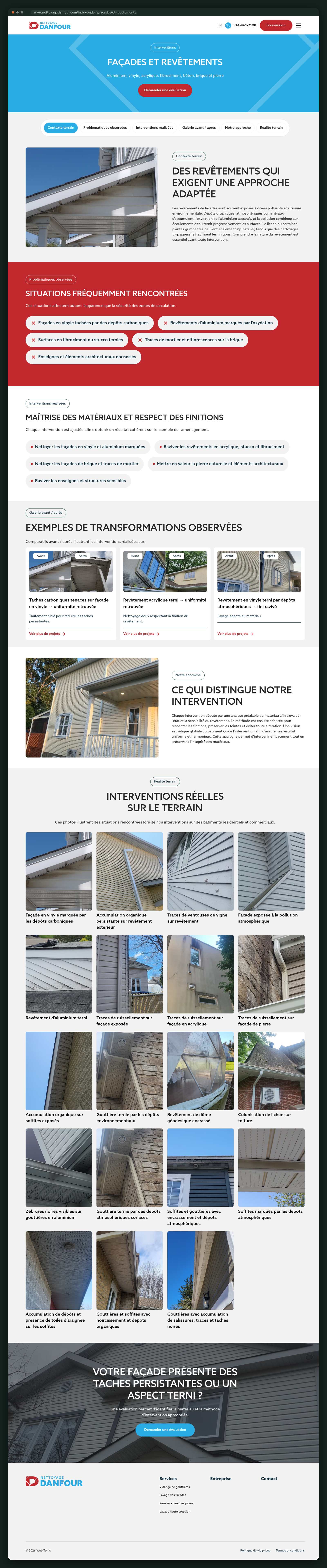Nettoyage Danfour website — page 4