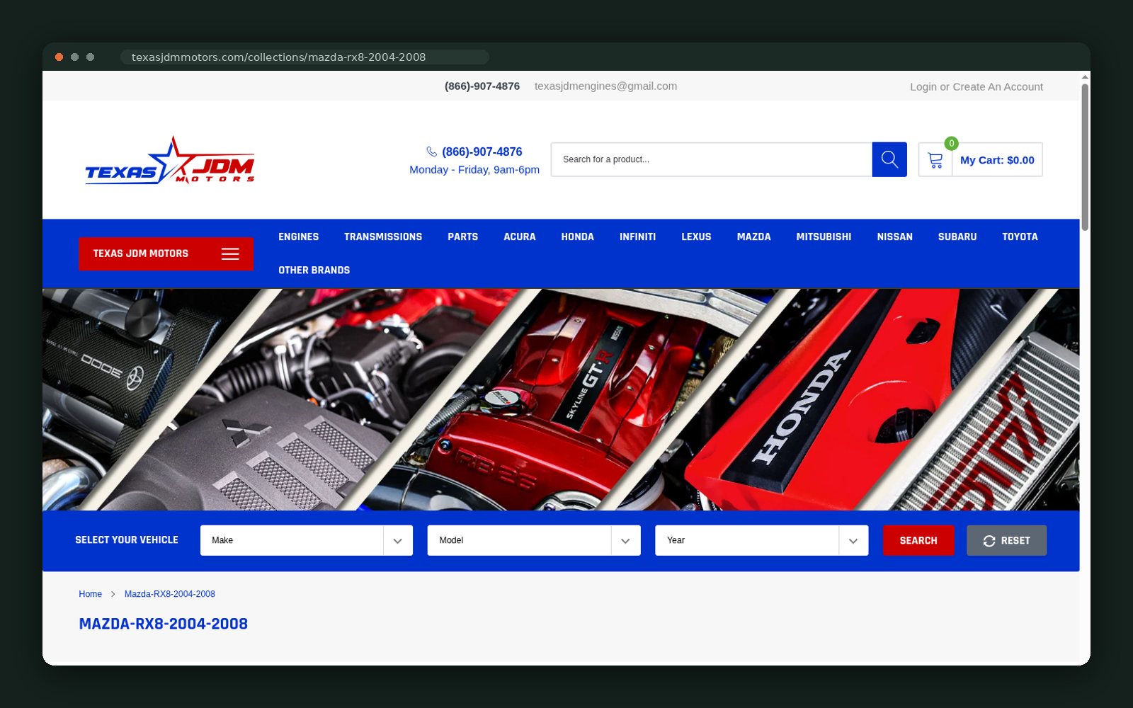 Year / make / model vehicle finder