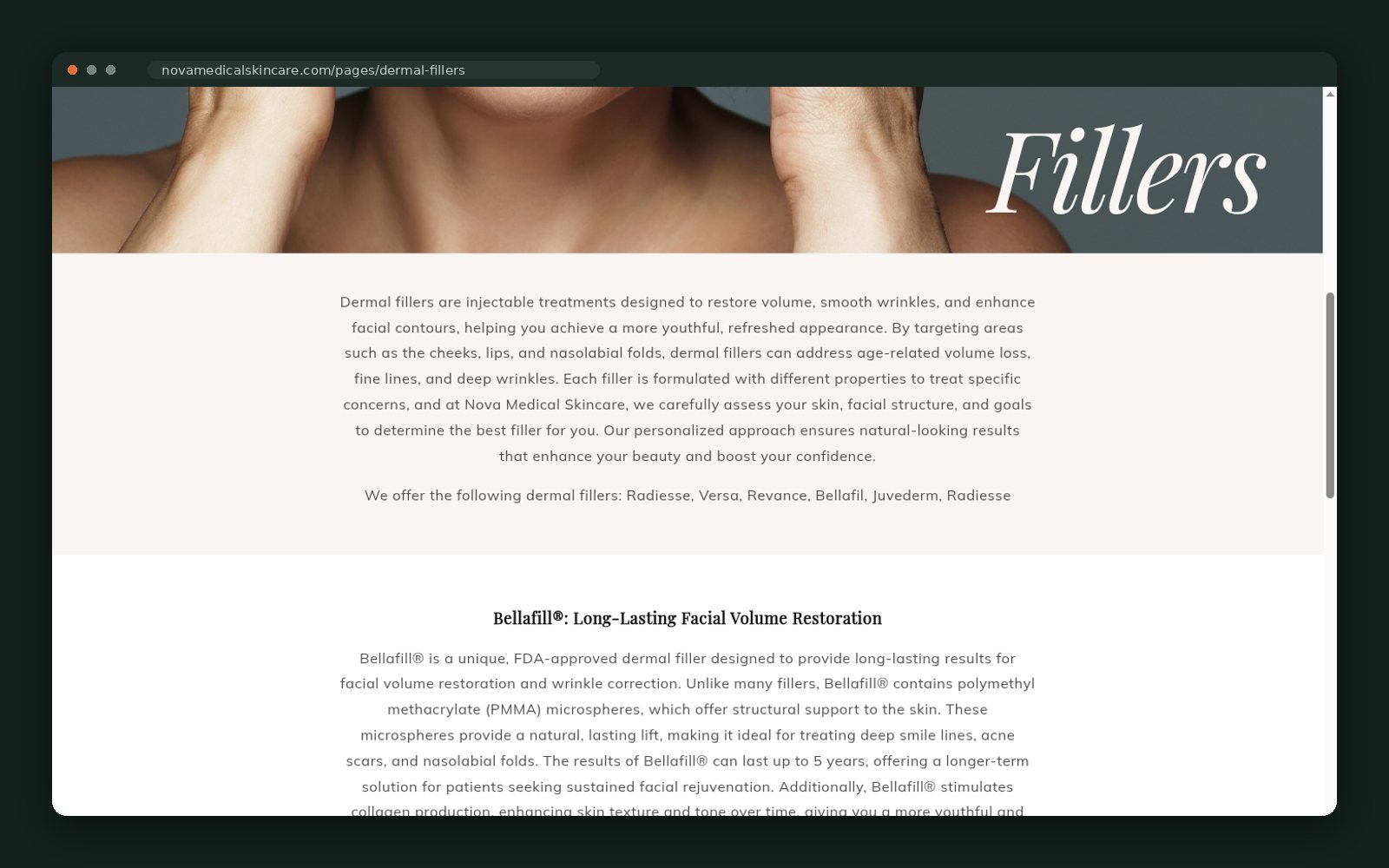 Filler brands explained in detail
