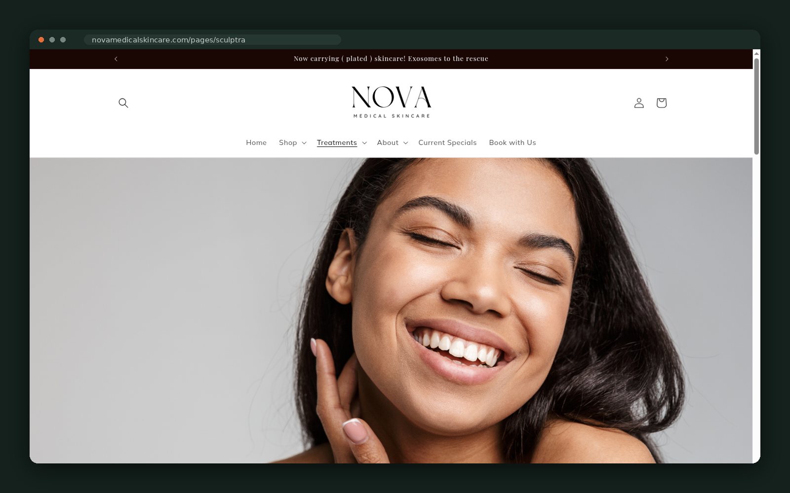 Sculptra collagen stimulator page
