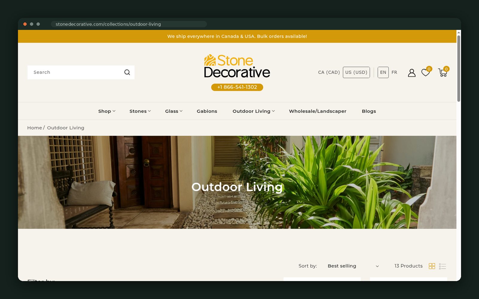 Outdoor living collection