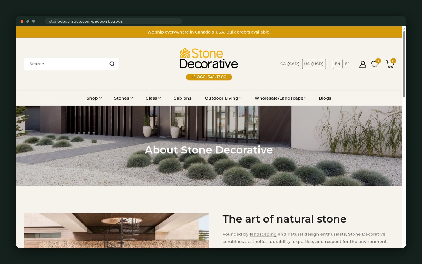 About — the art of natural stone