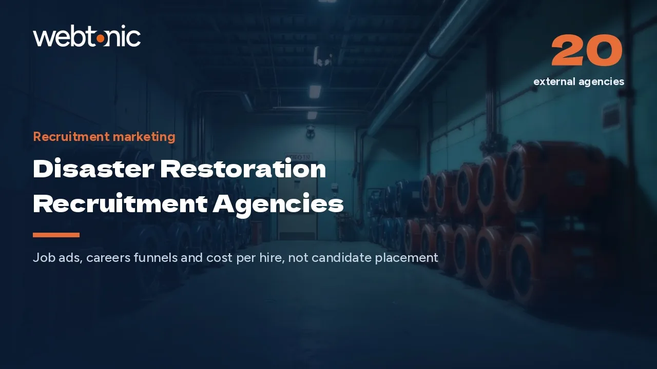 Only One Publishes a Price: 20 Restoration Recruitment Agencies (2026) — Web Tonic blog thumbnail
