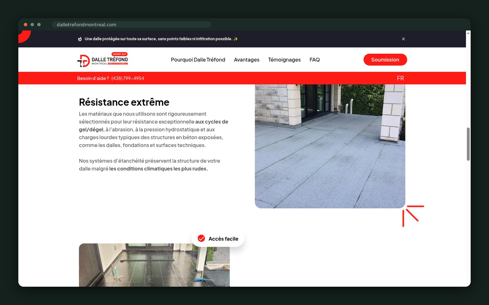 Extreme resistance section — freeze/thaw and de-icing salts