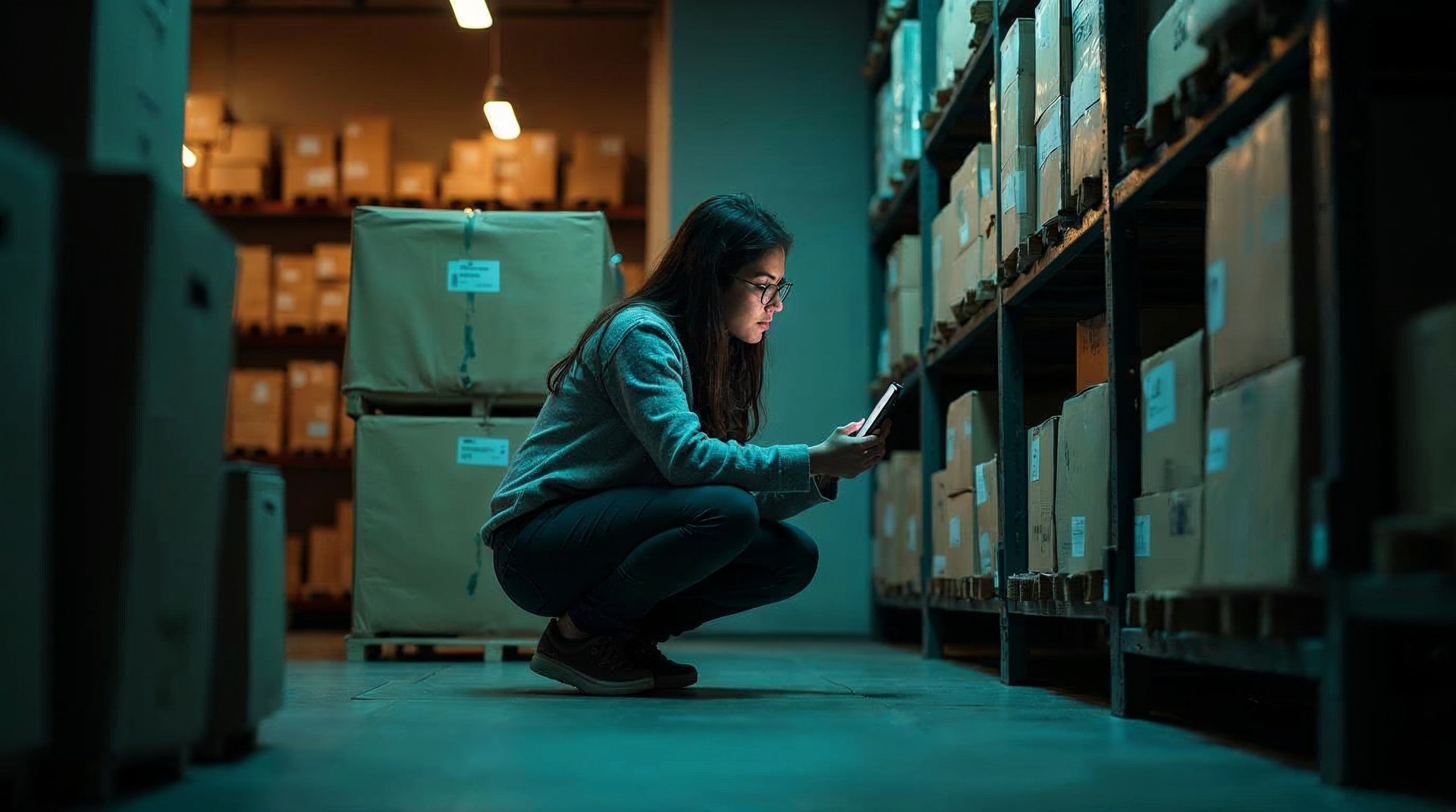 Auditing the live store on a real device