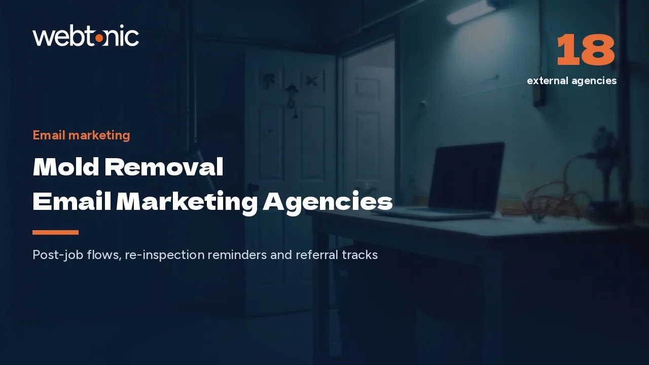 Nobody Publishes a Rate: 18 Mold Removal Email Agencies for 2026 — Web Tonic blog thumbnail