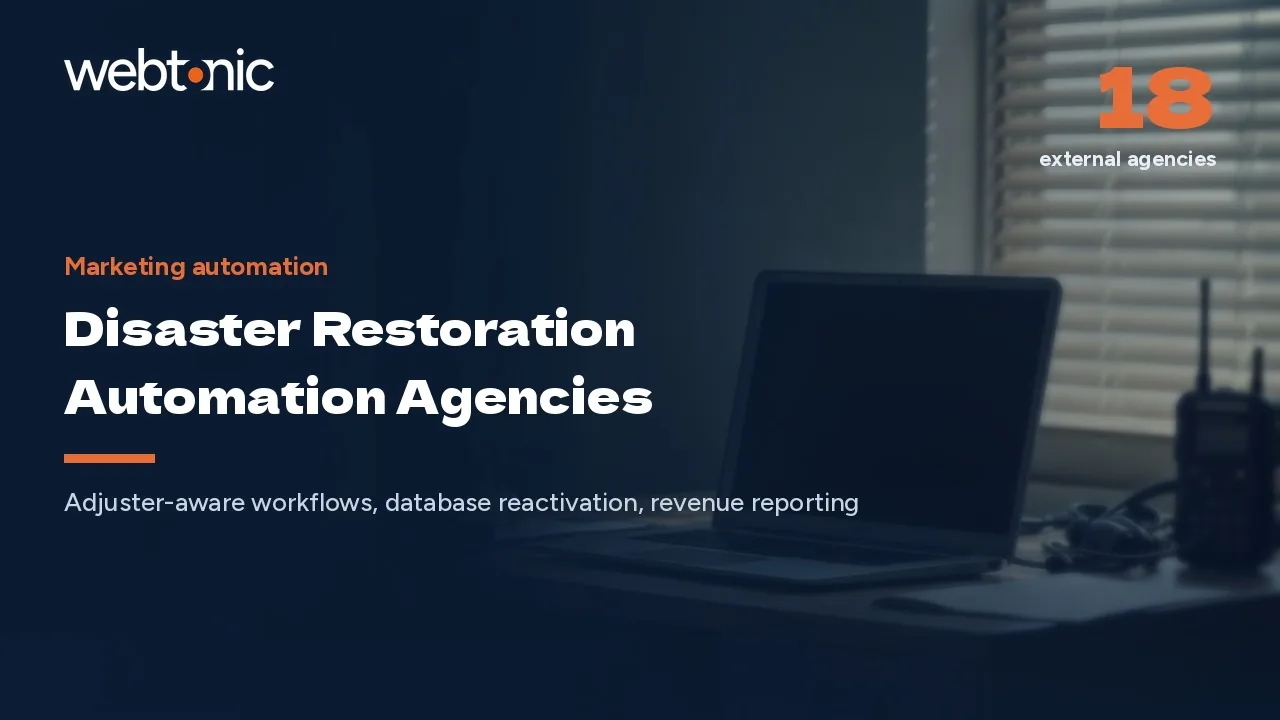 Six Name a Restoration Client: 18 Automation Agencies for 2026 — Web Tonic blog thumbnail