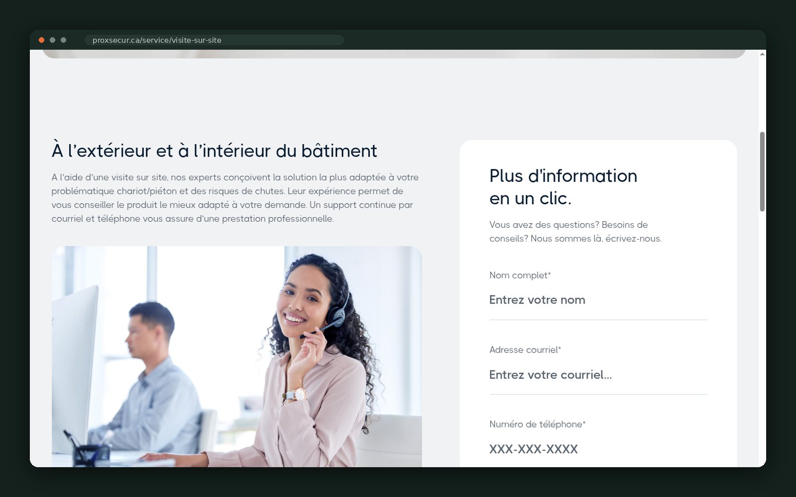 In-person or virtual site visits explained