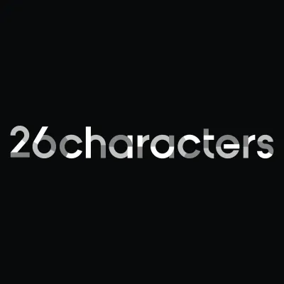 26 Characters Logo
