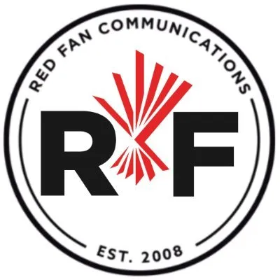 Red Fan Communications Logo