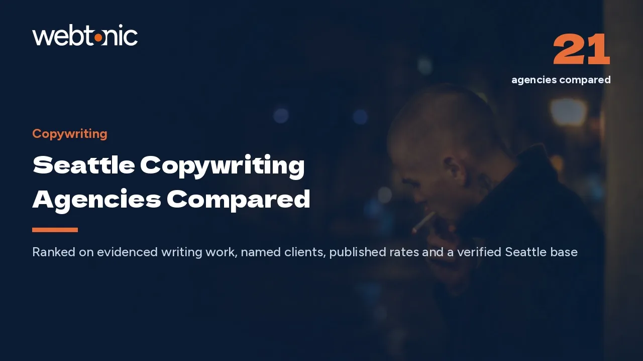 16 of 20 Name Their Clients: Seattle Copywriting Agencies in 2026 — Web Tonic blog thumbnail