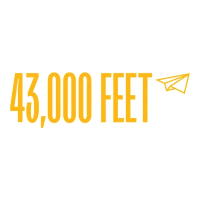 43,000 Feet Logo