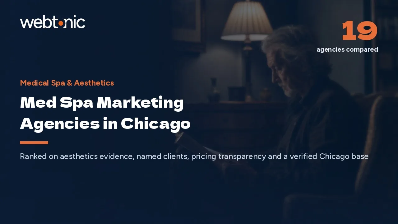 We Cut the List Short: Chicago Med Spa Marketing Agencies in 2026 — Web Tonic blog thumbnail