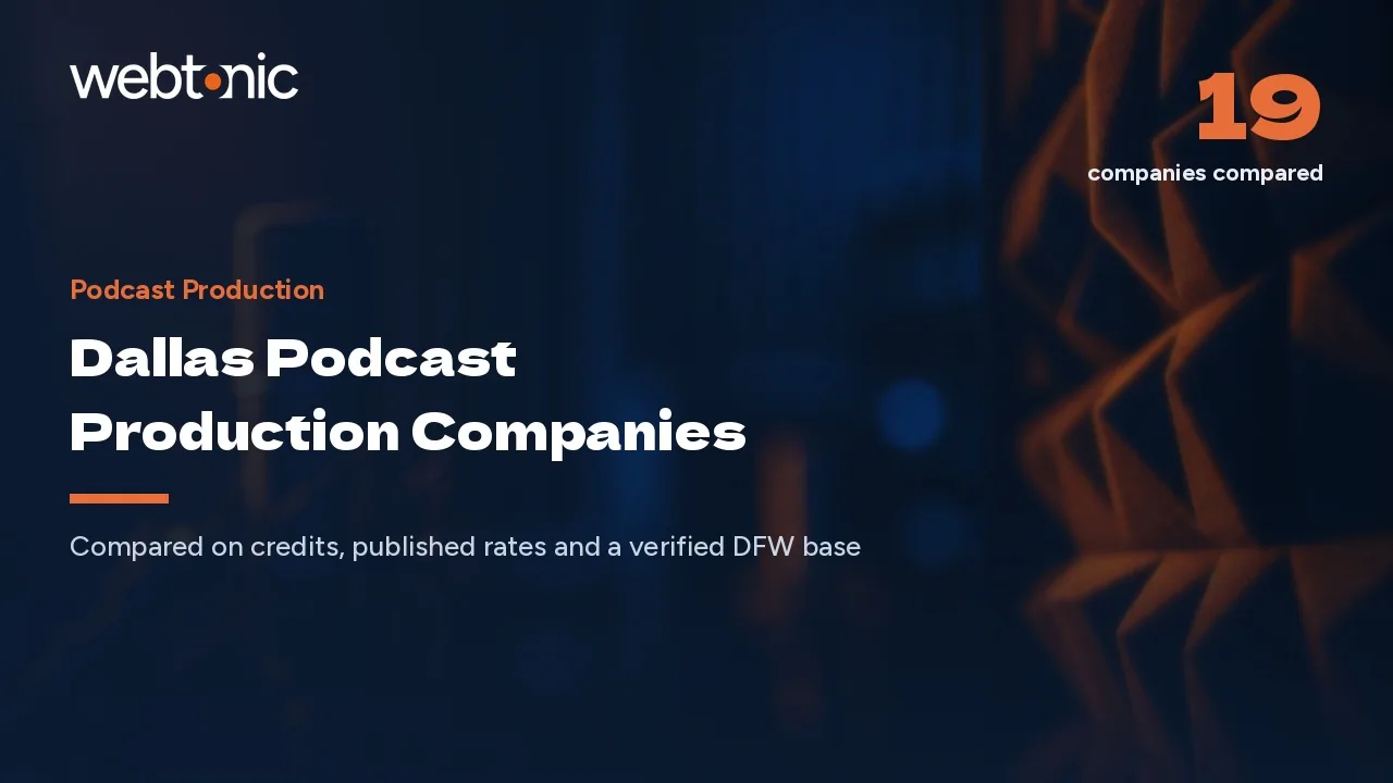 Most of the Metroplex Is Not Dallas: Podcast Production for 2026 — Web Tonic blog thumbnail