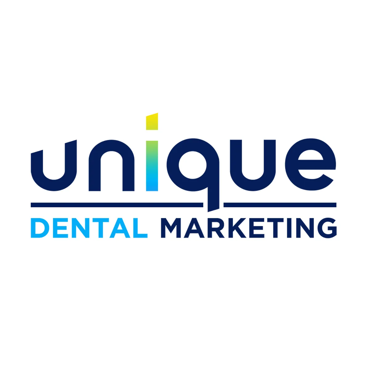 Unique Dental Marketing Logo
