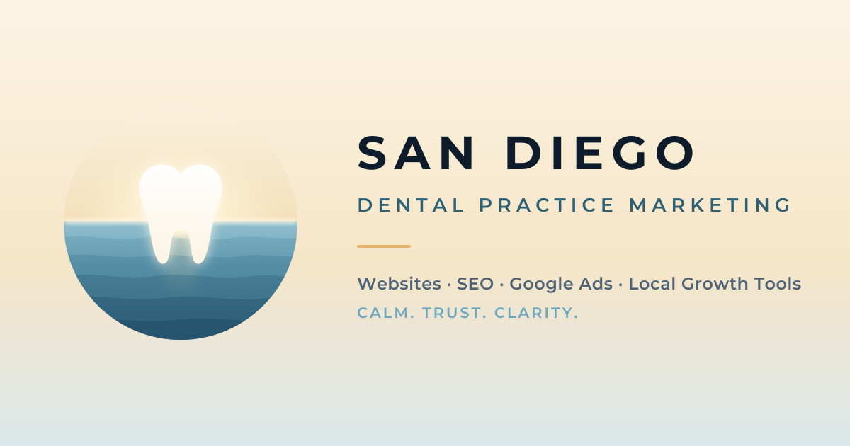 San Diego Dental Practice Marketing Logo