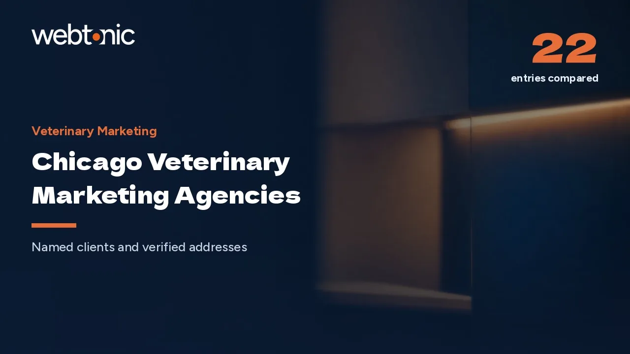 City, Suburb or Neither: Chicago Veterinary Marketing Agencies in 2026 — Web Tonic blog thumbnail